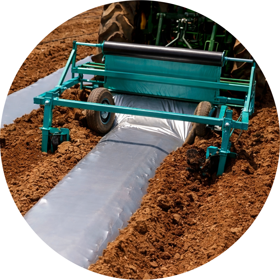 Mulch Laying Machine